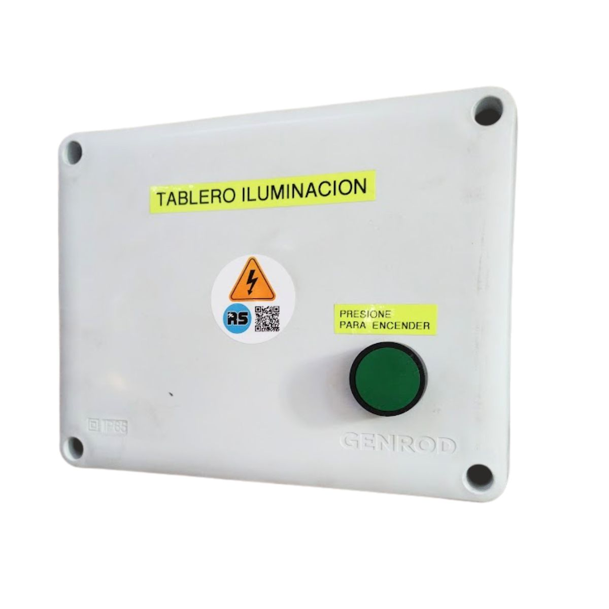 Tablero de iluminación temporizada industrial
