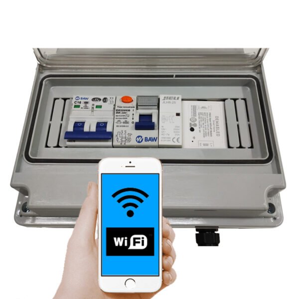 Tablero Automático Wifi para Piscina Plug & Play con Disyuntor Diferencial - Imagen 2