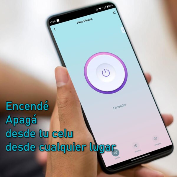 Tablero Automático Wifi Trifásico para Piscina con Disyuntor Diferencial - Imagen 2